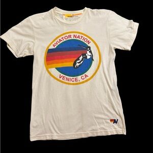 Aviator Nation Signature Venice Tee Unisex size S